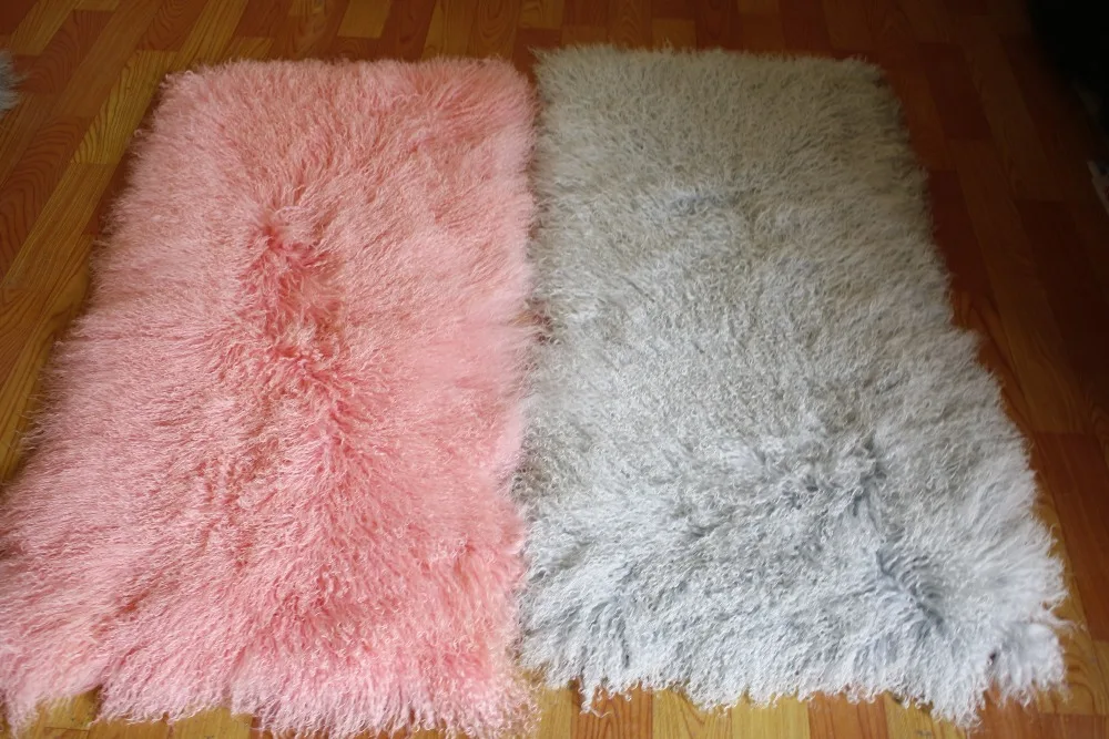 Натуральная монгольская овчина длинная шерсть меховая тарелка опт|fur plate|mongolian fur