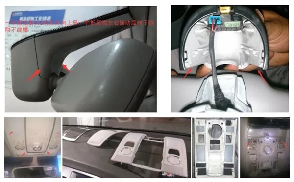PLUSOBD Автомобильный видеорегистратор Dashcam DVR Audi A4 A5 A6 A7 Q5 A8 Q7 Q5 DVR Max 32G Micro SD карта без экрана с датчиком влажности слот