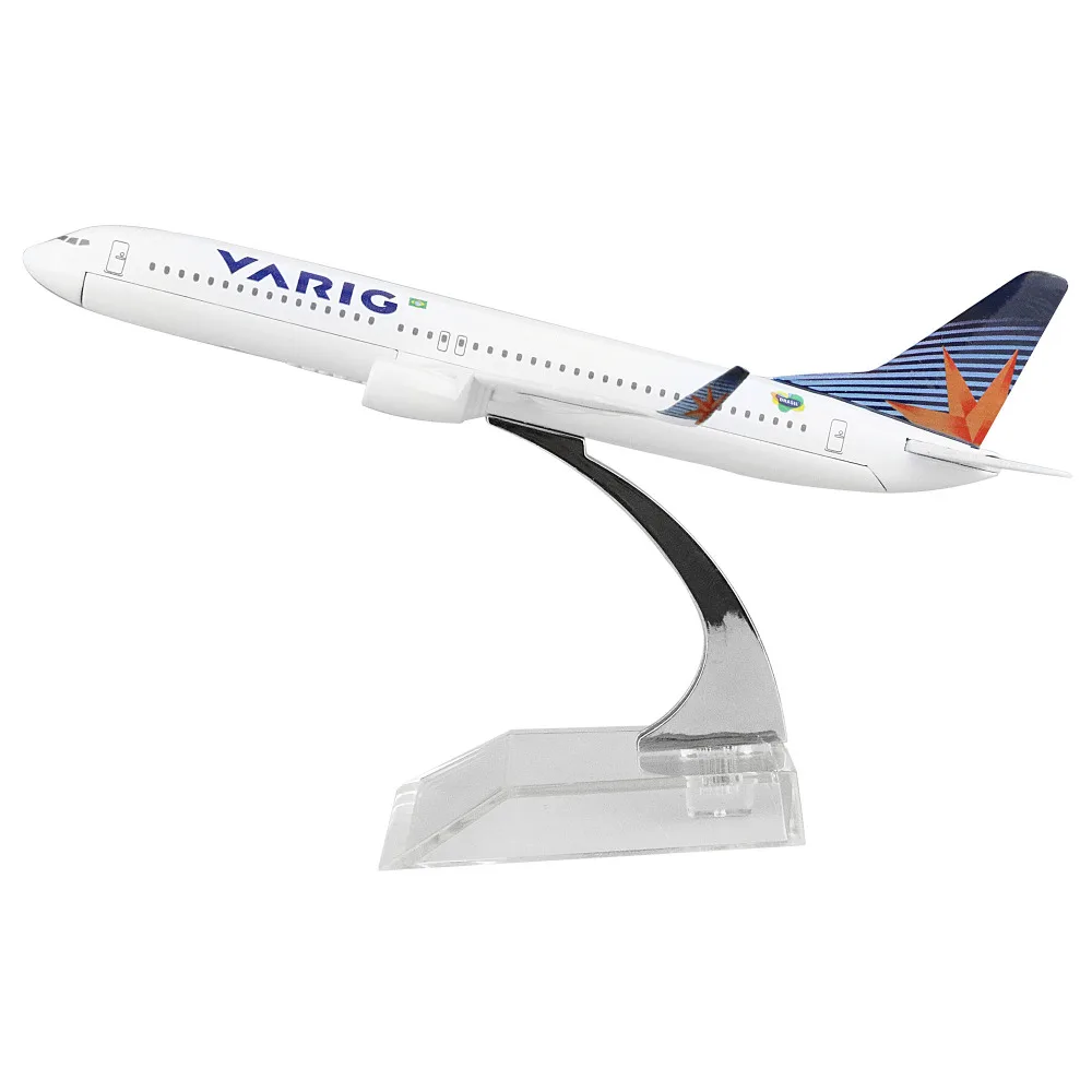 Бразильские авиалинии VARIG B737 800 16 см металлический самолет подарок на день