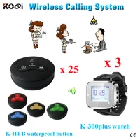 ycall 4 key call buzzer restaurant waiter calling system customized transmitter button wireless waiter call button k h4