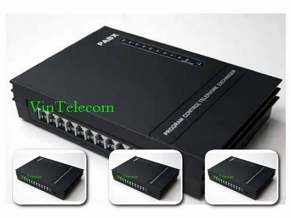 Китай PABX facotry VinTelecom SV308 3CO+ 8Ext PBX/телефонный обменник/телефонная система SOHO АТС/Малый PABX-продвижение