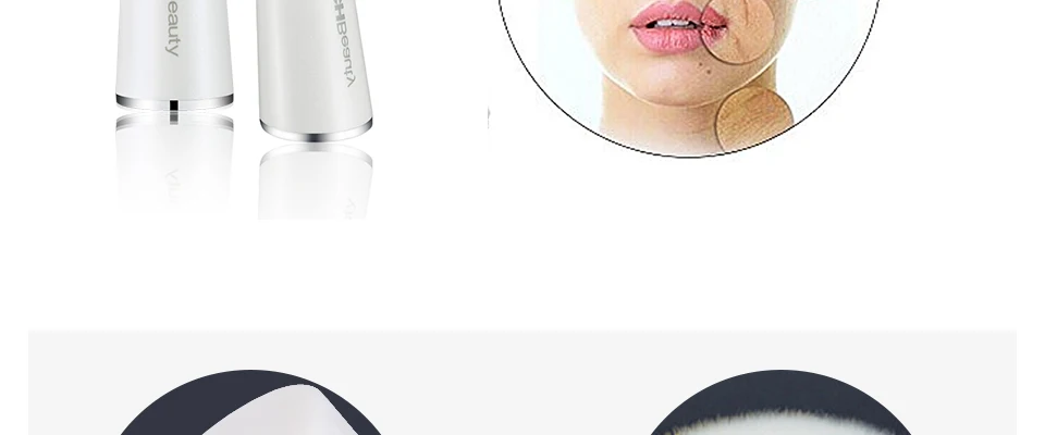TOUCHBeauty 2в1 электрическая щетка для очистки лица и насадка для акустического массажа морщин вокруг глаз устройство TB-1581