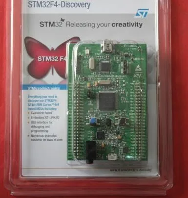 1 шт. STM32F4DISCOVERY STM32F407 Cortex-M4 макетная плата включает в себя ST-LINK/V2