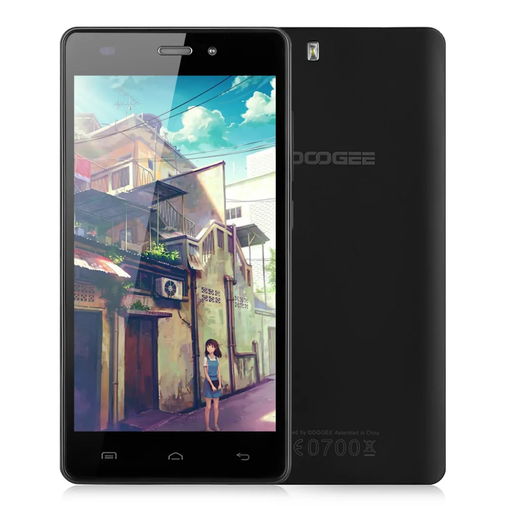 Оригинал Doogee X5 Pro 5.0 inch Android 6.0 MTK6735 Quad Core Сотовый Телефон Оперативной Памяти 2 ГБ + Rom