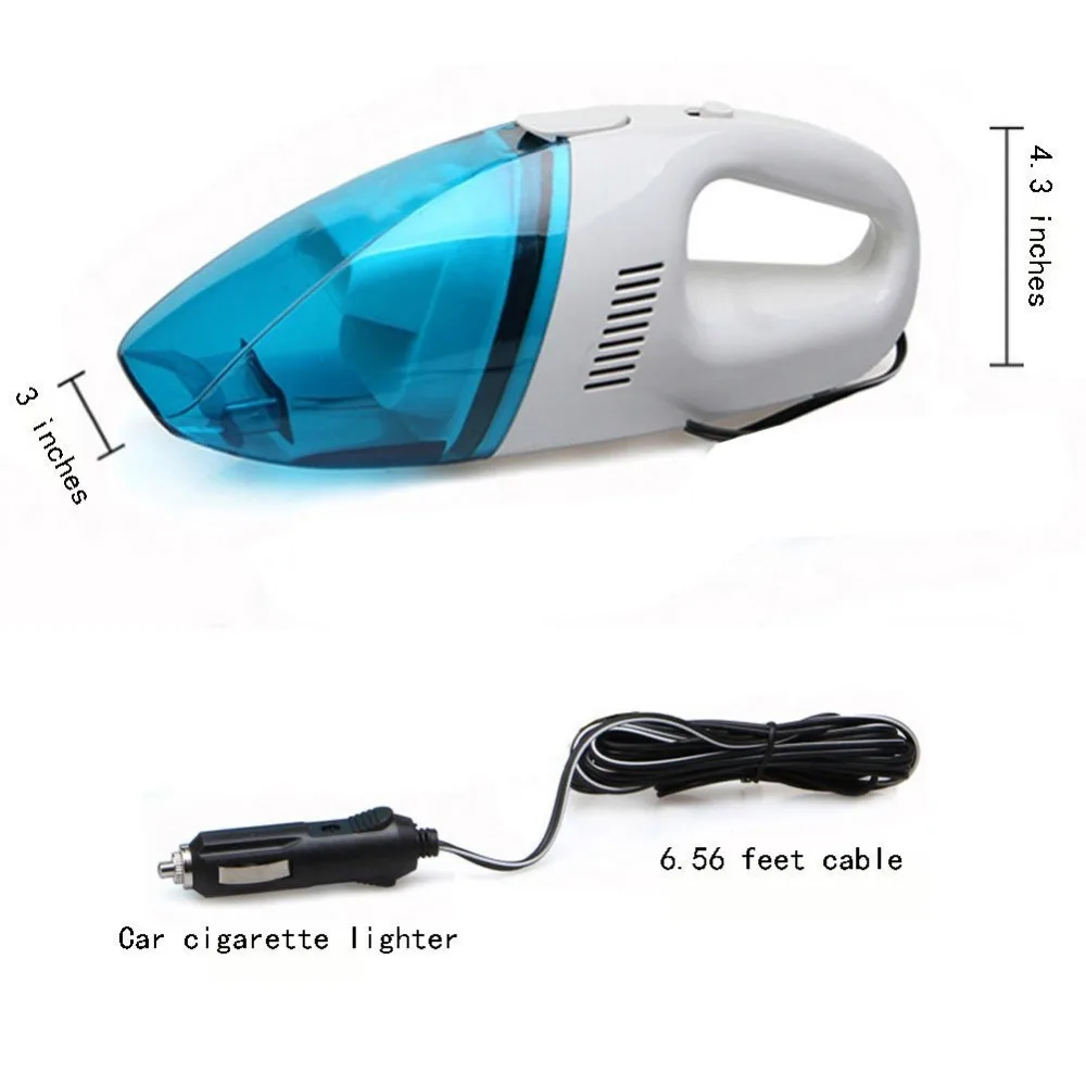Free Shipping CV100 Portable 48W Pro Vacuum Cleaner Car Dust Collector Cleaning Dry Wet Amphibious with 6.5 Foot Cable | Автомобили и