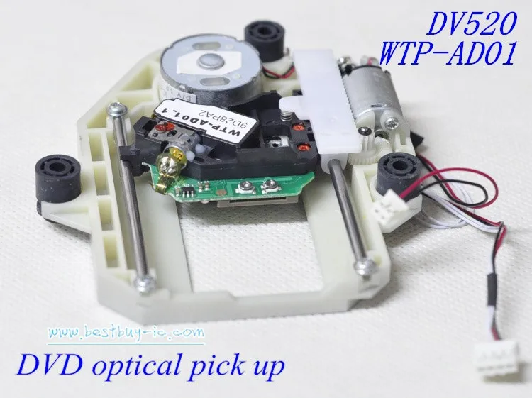 WTP-AD01 W/M оптический звукосниматель с механизмом DV520 WTP-AD01/WTPAD01 для dvd-плеера лазерная головка