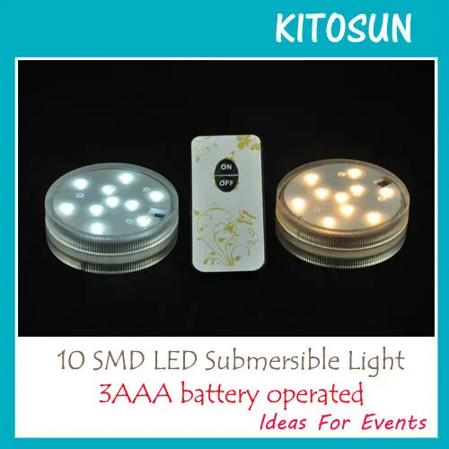 7 см Диаметр 10 шт белый/теплый белый/RGB SMD светодиодный водонепроницаемый чашка для светодиода свет базы кальяна, кальян освещения с дистанционным
