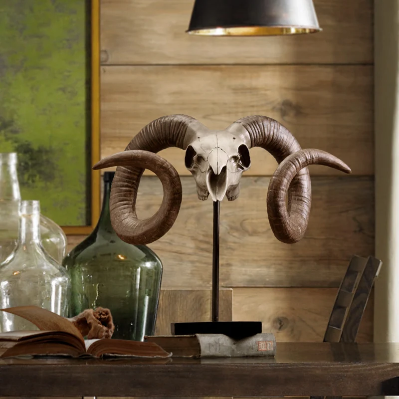 Американский стиль искусственная кожа домашний декор креативная смола