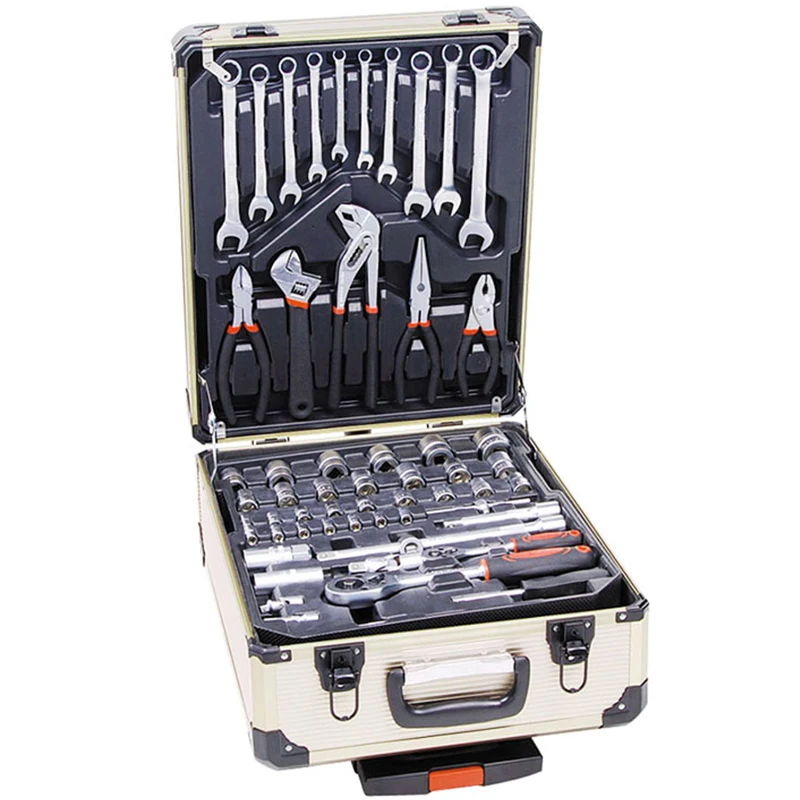 НИК-001/187 Набор ручного инструмента в алюминиевом кейсе КУЗЬМИЧ 187 предметов. 4