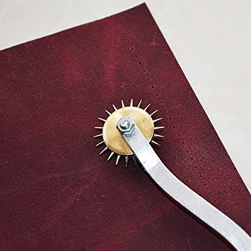 4 мм Кожа Бумаги Ткань Overstitch Pin Швейные Дырокол Колеса Craft Tool|tool tool|tools sewingtool wheels |