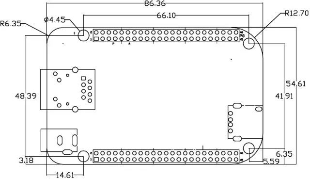 BeagleBone черный TI AM335x Cortex-A8 развития BB-черный Rev. C