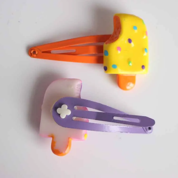 6 шт./лот заколки для волос девочек пластиковые аксессуары с кристаллами заколка