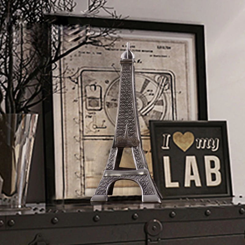 Европейский деревенский стиль ретро ручная работа железная Эйфелева башня