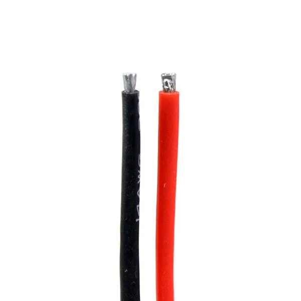 F02105 Deans стиль Т-образный штекер разъем силиконовый провод с 11,5 см 14awg