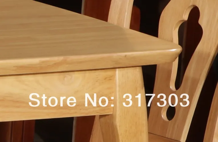 Твердая деревянная мебель столовой, с фабрики, дуб стул и стол комплект