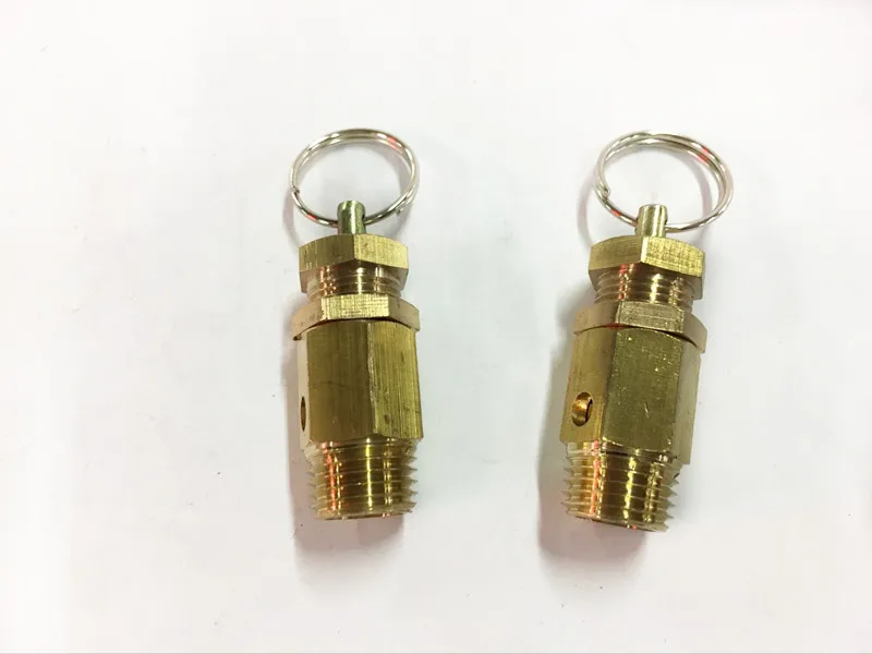 Клапан сброса давления с наружной резьбой BSPT 1/4 дюйма для воздушного компрессора