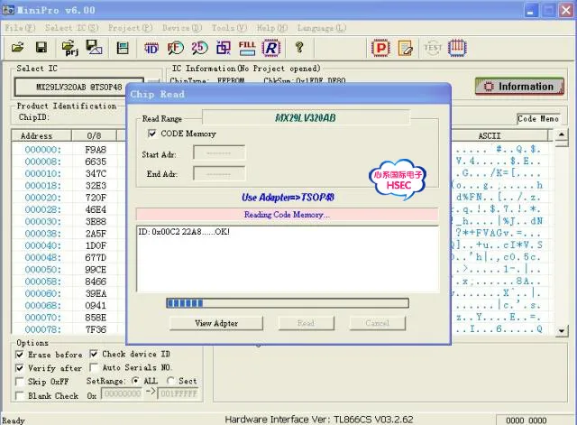 8 шт. V3 TSOP48/40/32 Разъем SOP44/56 адаптер XGecu TL866II плюс MiniPro TL866CS/Tl866 USB Универсальный программатор