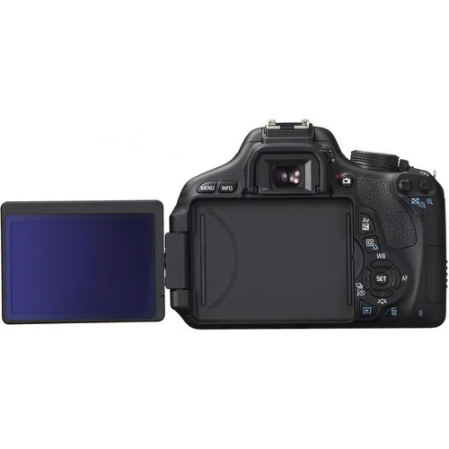 Цифровая камера Canon 600D Rebel T3i Dslr с объективом 18-55 мм-18 Мп-3," угол обзора lcd-1080 p видео