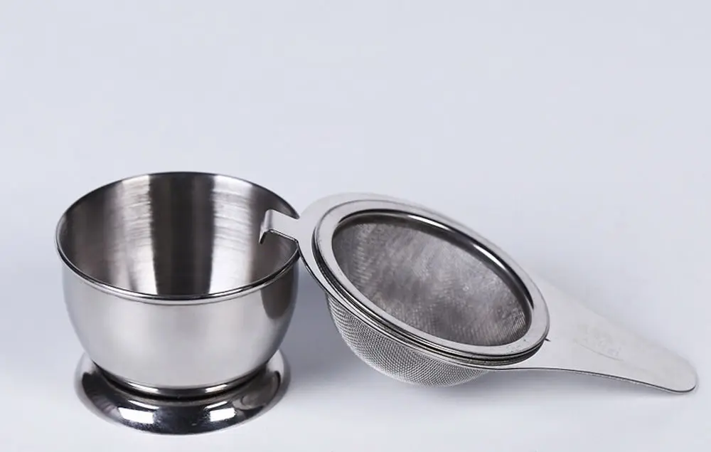 Ситечко и подставка для чая из нержавеющей стали Lipin|strainer tea|strainer meshstrainer stainless steel |