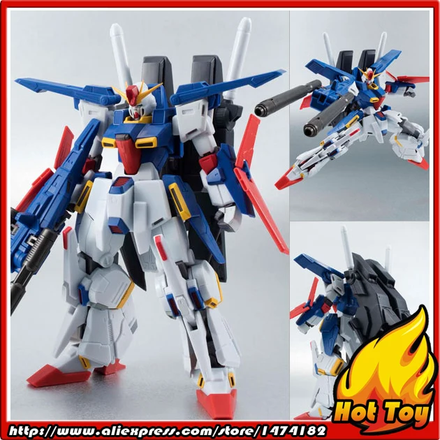 100% оригинальная экшн фигурка BANDAI Tamashii Nation Robot Spirit No.179 Улучшенная ZZ Gundam из Mobile Suit
