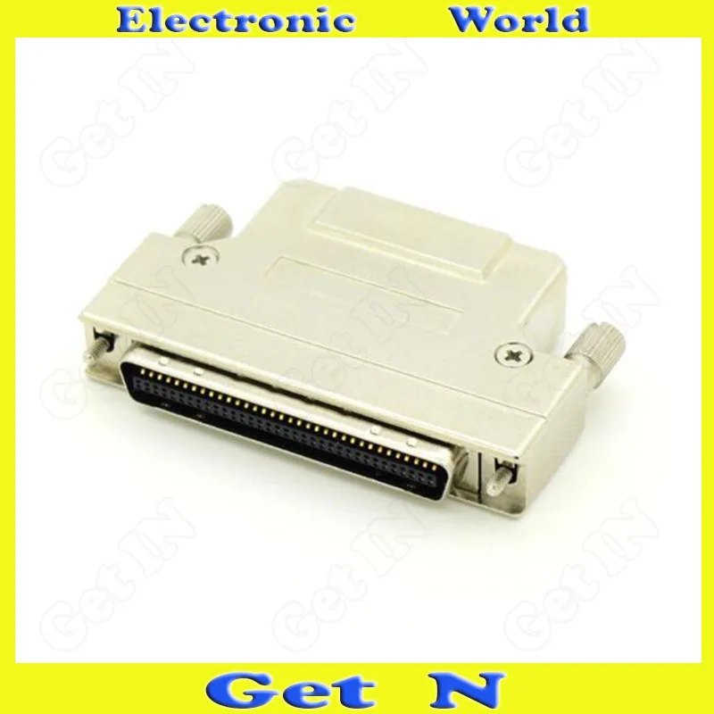 10 шт. MC68M AS SCSI разъем Железный корпус HPCN68 контактный сварочный Мужской конец