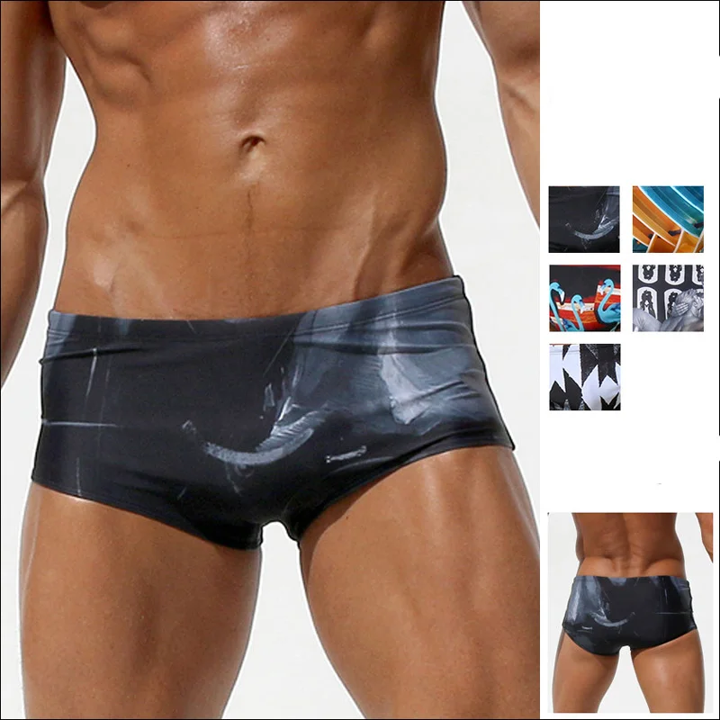 Y115 сексуальные мужские плавки быстросохнущие боксеры для плавания треугольные