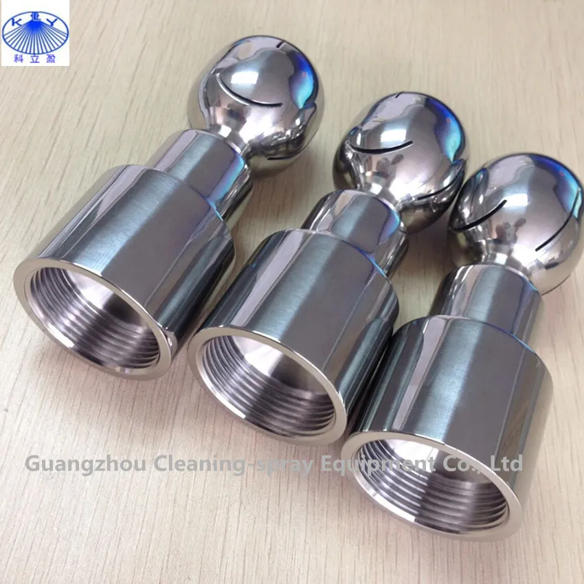 1 1/4 &quotBSPP резьба 360 градусов Вращающаяся насадка для очистки бака|clean abalone|nozzle tipclean
