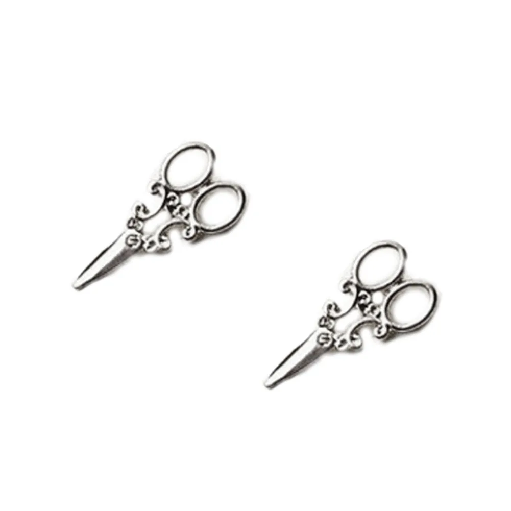 Hot Sale Punk Scissors Shape Design Ear Studs Creative Fashion Earrings Jewelry Leader | Украшения и аксессуары