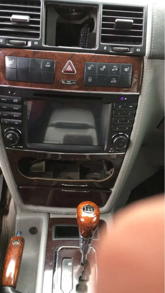 Android 9,0 4G 2 DIN автомобильный DVD gps для Mercedes/Benz W203 W209 W219 A-Class A160 c-класса C180 C200 CLK200 Радио стерео
