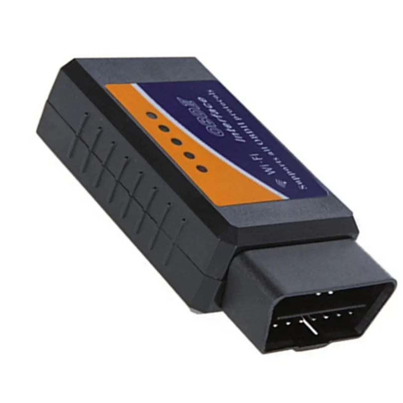 Цена по прейскуранту завода 50 шт./лот Wifi ELM327 v1.5 поддерживает все OBD2 OBDII протоколы