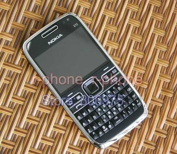 Nokia E72 мобильный телефон 3g Wifi 5MP разблокированный Восстановленный телефон английская клавиатура