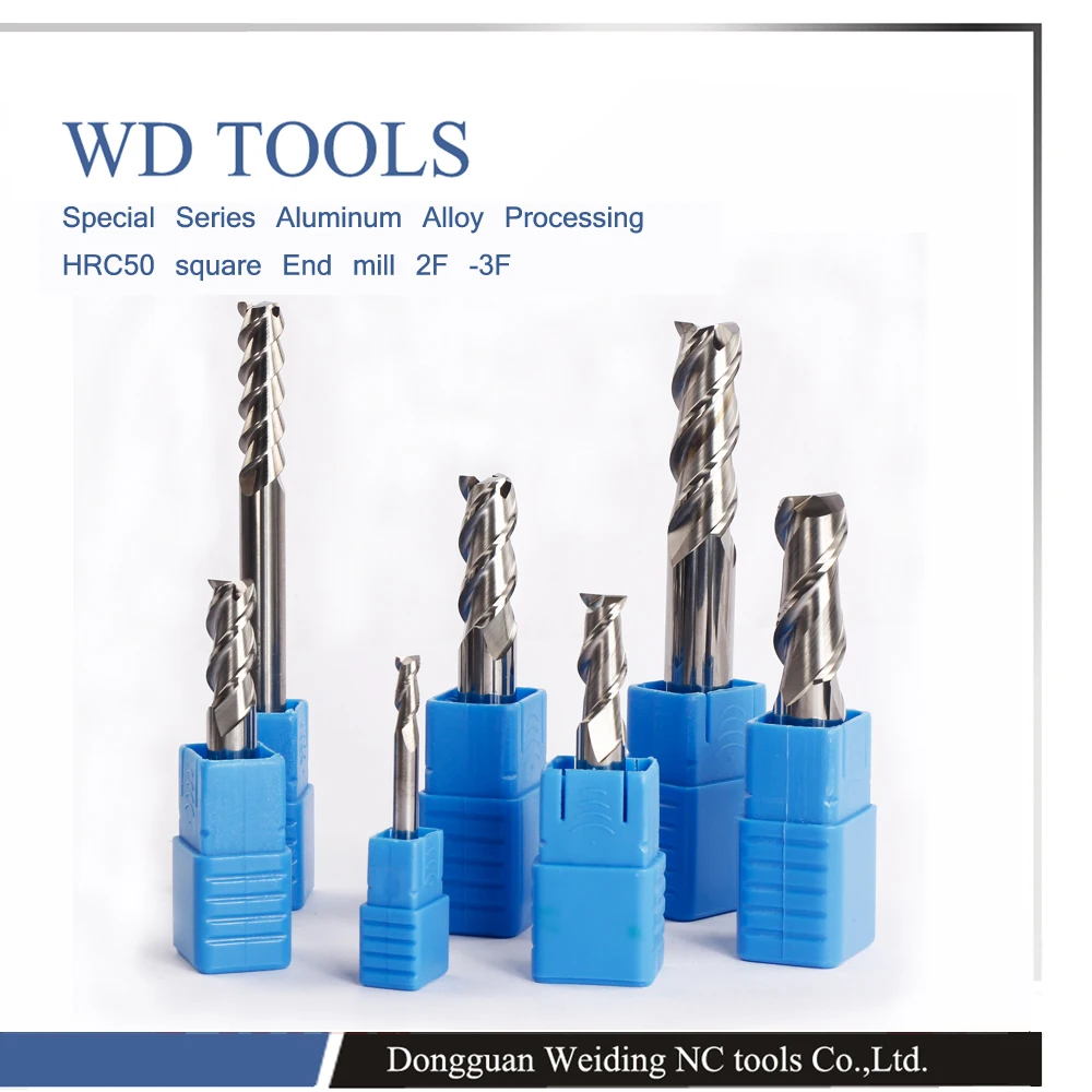 

4.5X50LX4D 5pcs factory shop high gloss router bit CNC machine milling cutter for Aluminium working