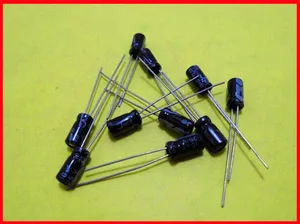 Бесплатная доставка! Электронный электролитический конденсатор, 5 шт., 10 мкФ, 25 в