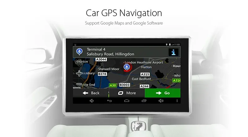 5 дюймов Android 4,4 четырехъядерный Автомобильный видеорегистратор с gps Навигатором, Wifi, зеркало заднего вида, 1080P dvr, gps навигация, видеорегистратор, карта