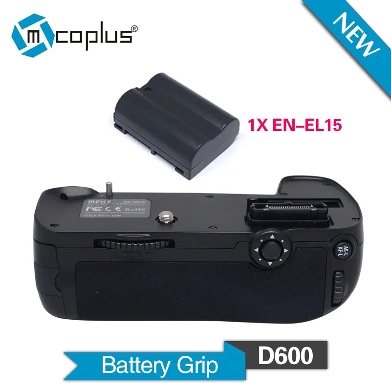 Вертикальный батарейный блок для фотоаппарата Nikon DSLR D600 D610|grip electric|grip tripodgrip case |