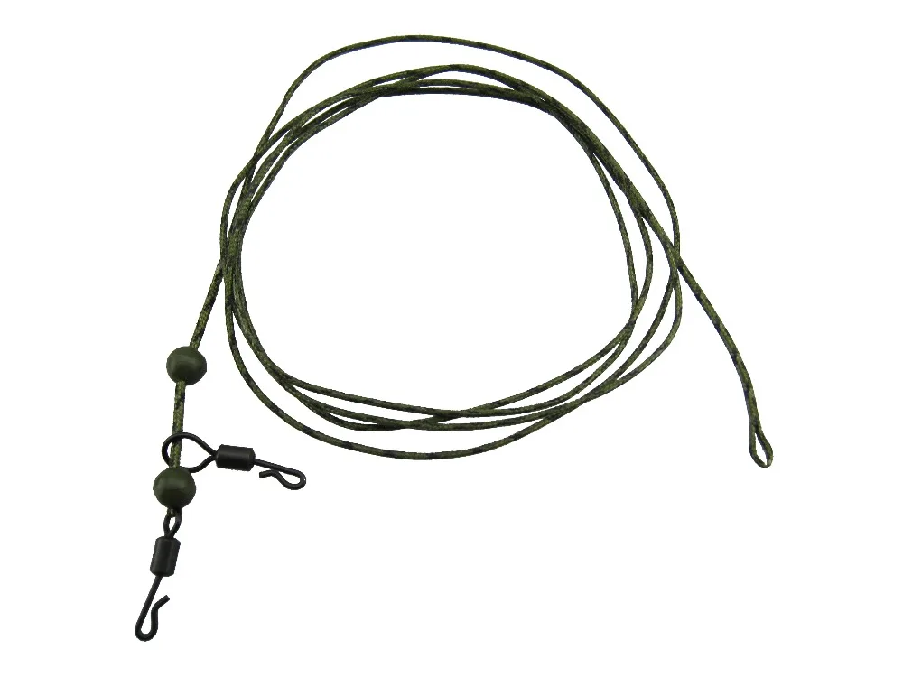 10 X Heli Rig Leadcore рыболовные лески leadcore Leader с превосходными свойствами спутывания