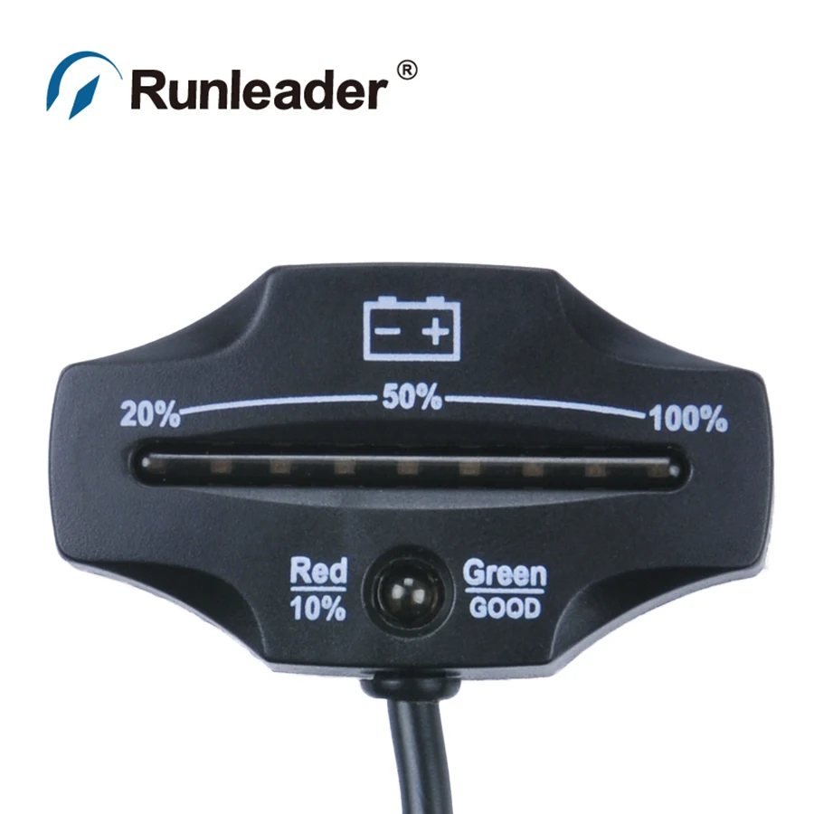 Runleader светодиодный индикатор заряда аккумулятора FeLiPO4 батареи тестер для