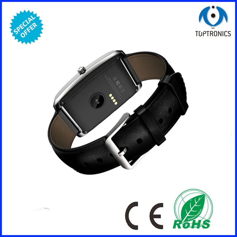 2016 водонепроницаемые Смарт часы с сенсорным экраном и изогнутой поверхностью