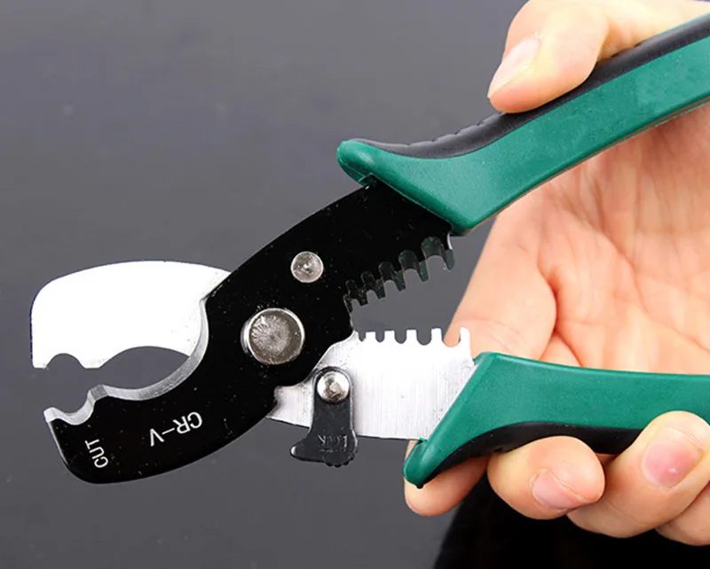 

Wire Stripper Tool Multifunction Clamp Wire Cutter Flayer Pliers Electrician Manually Wire Pliers Alicate Descascador de fio