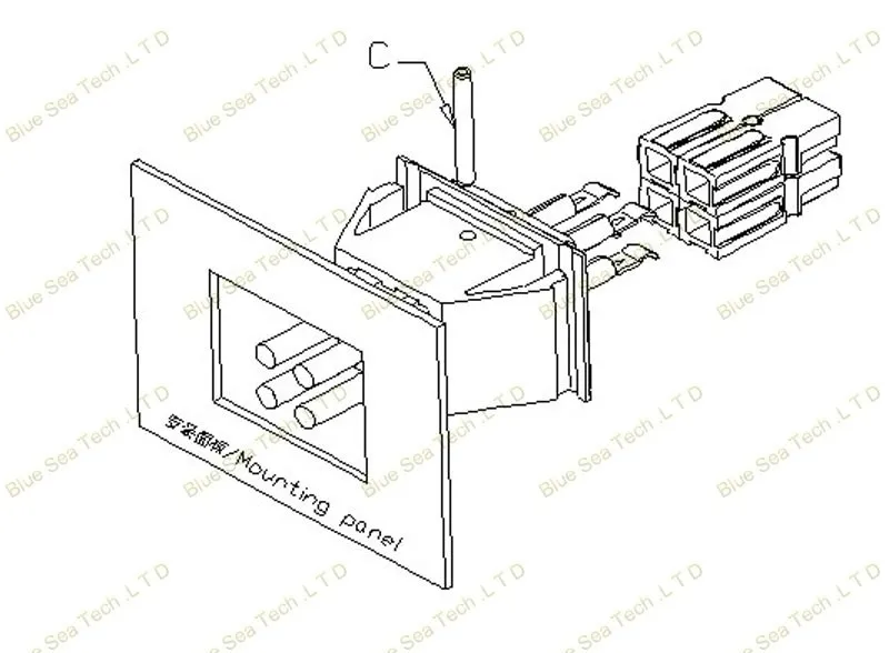 2 шт. 4Pin/poles/провод PCB 30A 600 в разъем питания модульная батарея розетка с Pin, 4 ядра UPS модуль питания