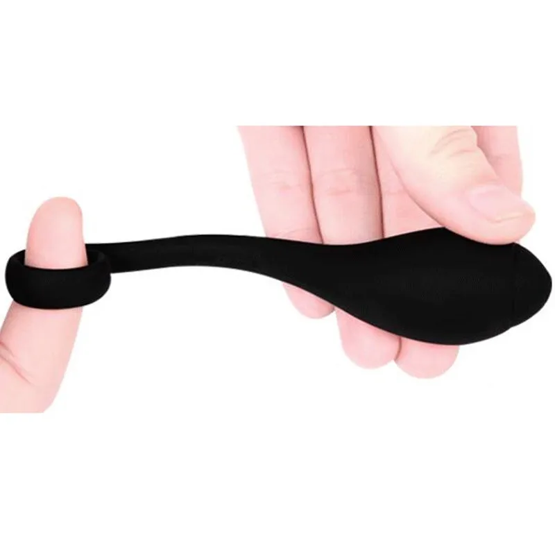 Силиконовый водонепроницаемый анальный вибратор для точки G простаты пуля секс