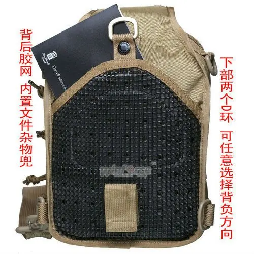 Ремень для тактического снаряжения WINFORCE/WS-1" Rambler" нагрудная сумка/ CORDURA/гарантированное качество Военная и наружная сумка через плечо