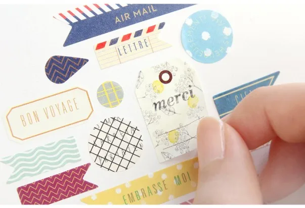 1pack = 8 sheets New DIY Scrapbooking Paper Vintage Flowers Diary Photo Album Stickers Wedding Decoration Sticker | Дом и сад