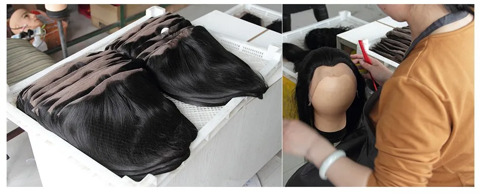 Rosabeauty часть парики из натуральных волос на кружевной фронтальной Прямые локоны предварительно выщипанные волосы с детскими волосами 13x4 кружева Фронтальная застежка