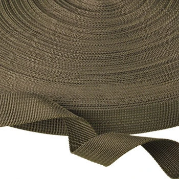 army green 2 см шириной 10,94 ярдов(10 м)/лот чистый цвет утолщение PP лямки для сумки багажа сумки, плетеный ремень, рюкзак ремень - Цвет: army green