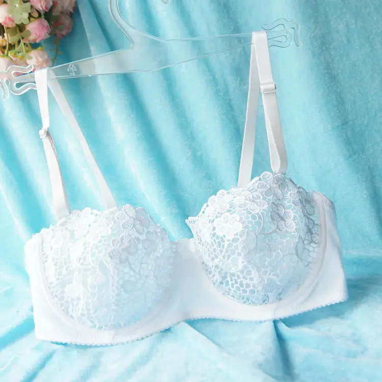 Сексуальное модное женское нижнее белье, кружевное нижнее белье, без подкладки, Прозрачный Бюстгальтер-балконет, красный, черный, белый, 32-44 ABCD, бюстгальтер без косточек, нижнее белье