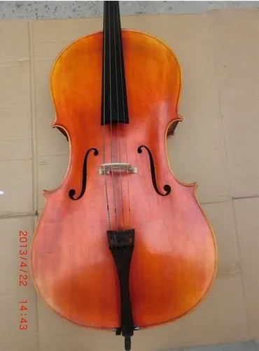 Виолончель 4/4 Размеры Strad Стиль с идеальное качество изготовления, 1 шт. сзади