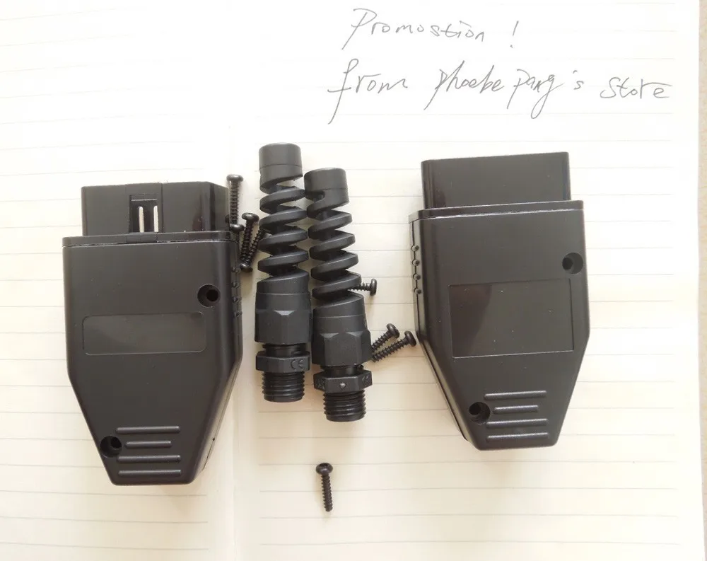FINETRIP заводская цена! Высокое качество Универсальный 16Pin 16 pin OBDii OBD2 J1962 разъем штекер Адаптер 1 шт