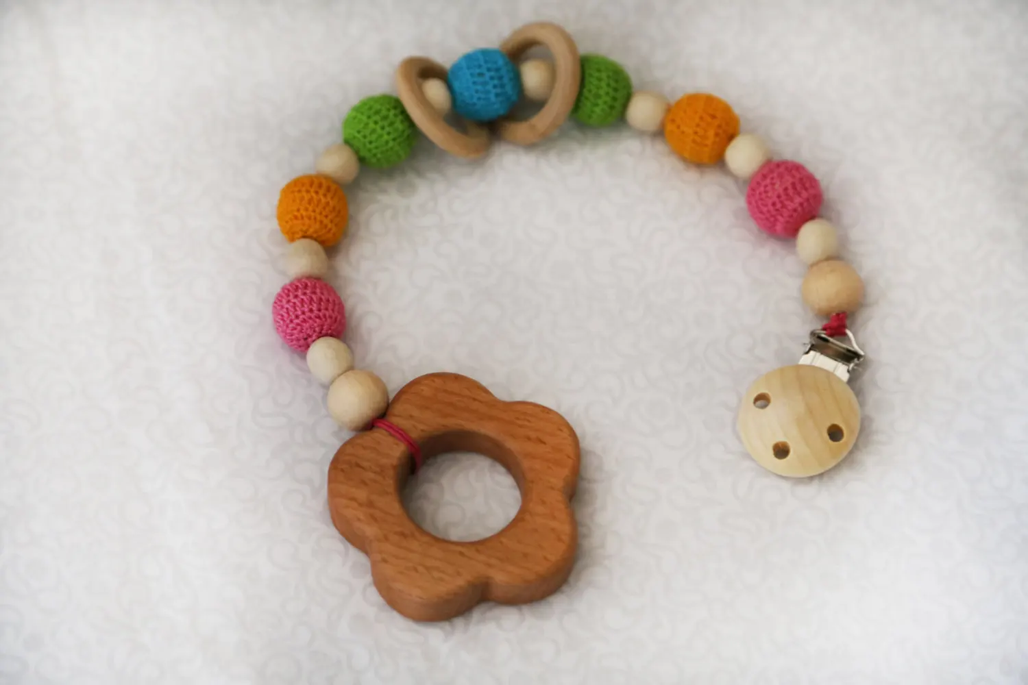 10 шт. КИТ ручной работы натуральный новорожденный прорезыватель из буковой