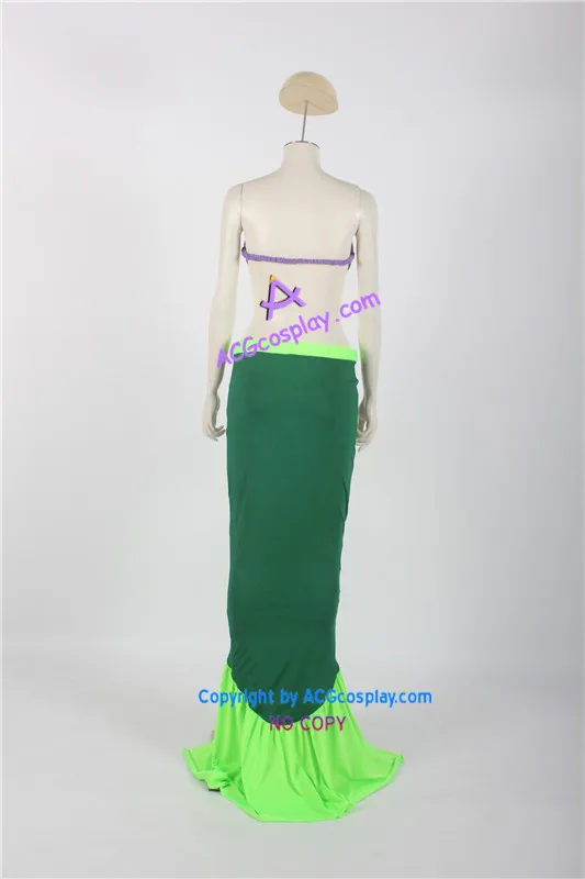 С рисунком Русалочки Ариэль Косплэй костюм | Тематическая одежда и униформа